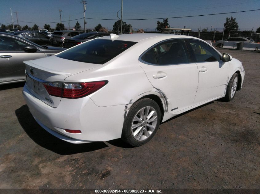 2015 LEXUS ES 300H HYBRID JTHBW1GG4F2099871