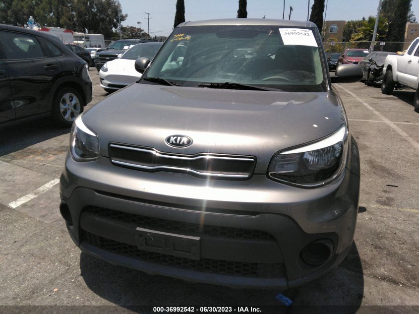 2017 KIA SOUL BASE - KNDJN2A27H7462642