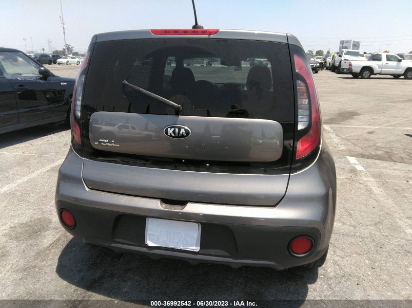 2017 KIA SOUL BASE - KNDJN2A27H7462642