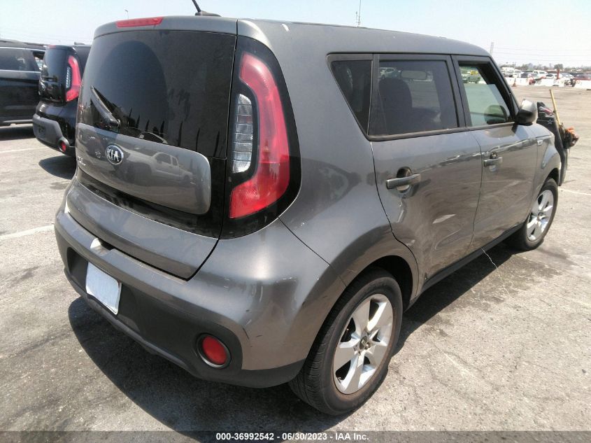 2017 KIA SOUL BASE - KNDJN2A27H7462642