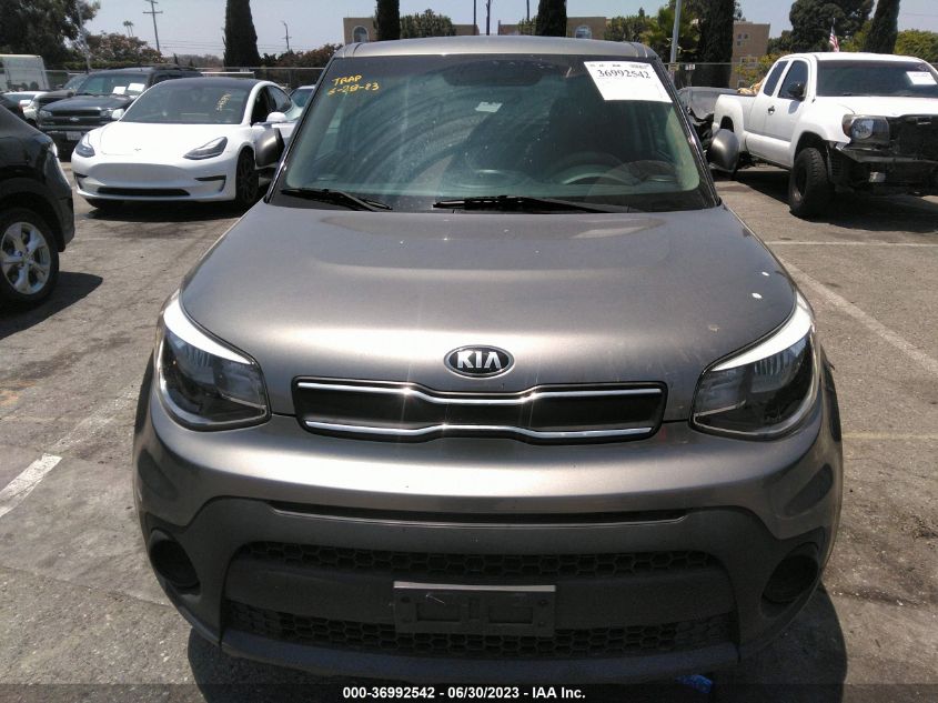 2017 KIA SOUL BASE - KNDJN2A27H7462642