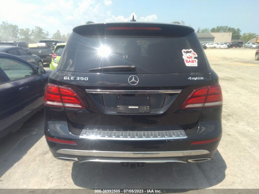 2016 MERCEDES-BENZ GLE GLE 350 - 4JGDA5HB9GA749817