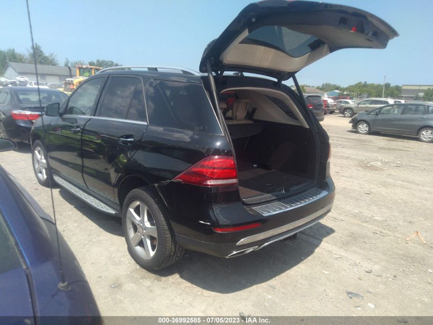 2016 MERCEDES-BENZ GLE GLE 350 - 4JGDA5HB9GA749817