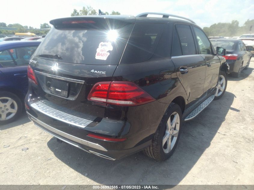2016 MERCEDES-BENZ GLE GLE 350 - 4JGDA5HB9GA749817