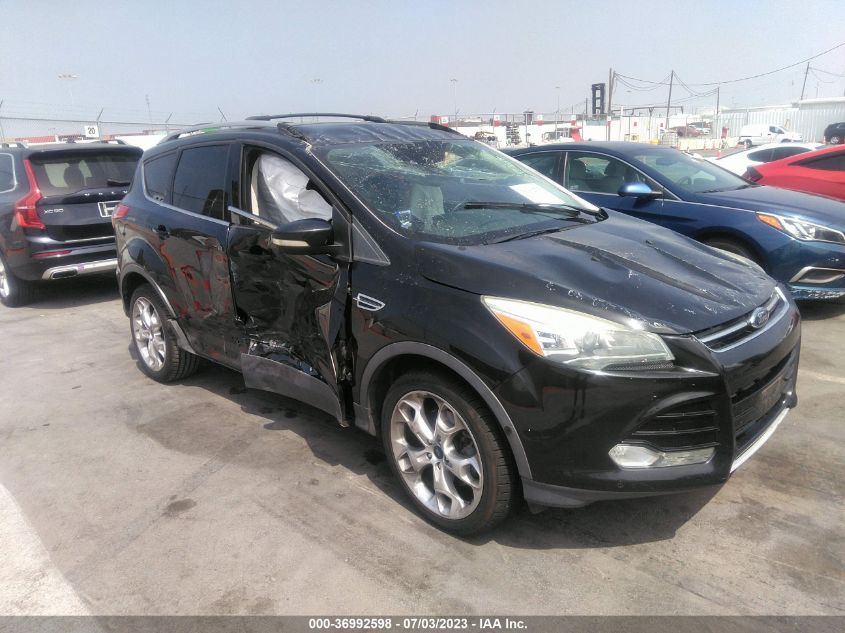 2013 FORD ESCAPE TITANIUM - 1FMCU0J91DUC44779