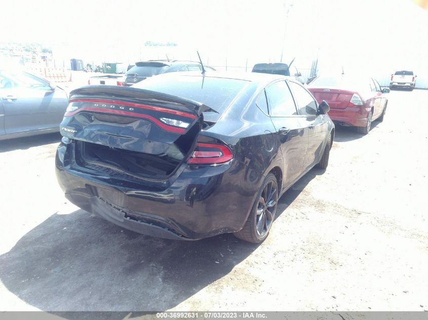 2016 DODGE DART SXT SPORT BLACKTOP - 1C3CDFFA2GD822875