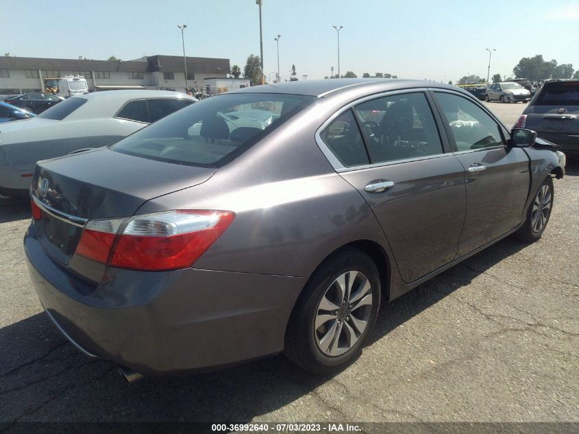 2014 HONDA ACCORD SEDAN LX - 1HGCR2F38EA270774