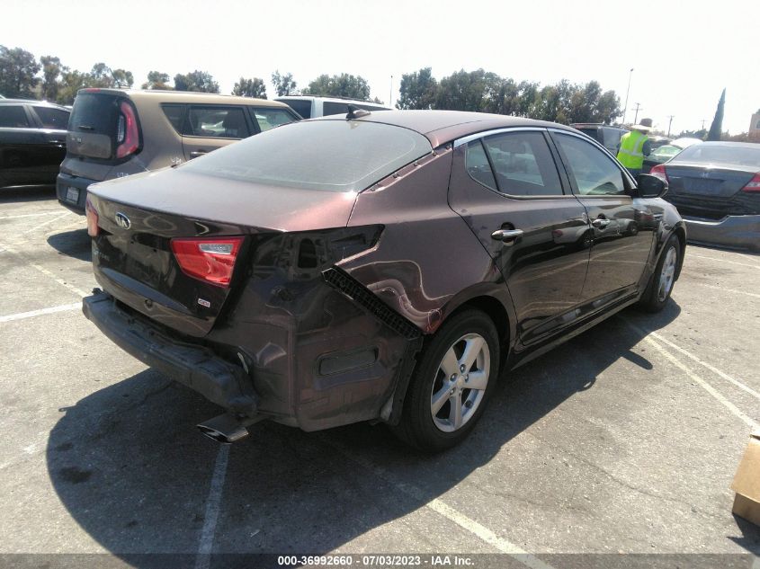 2014 KIA OPTIMA LX - 5XXGM4A76EG318829