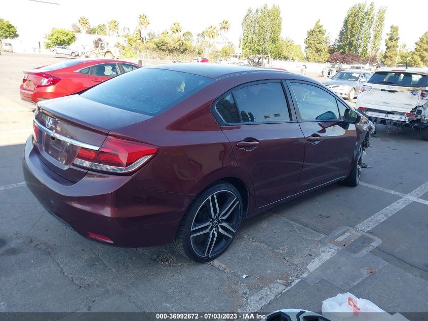 2014 HONDA CIVIC SEDAN LX - 19XFB2F54EE080078