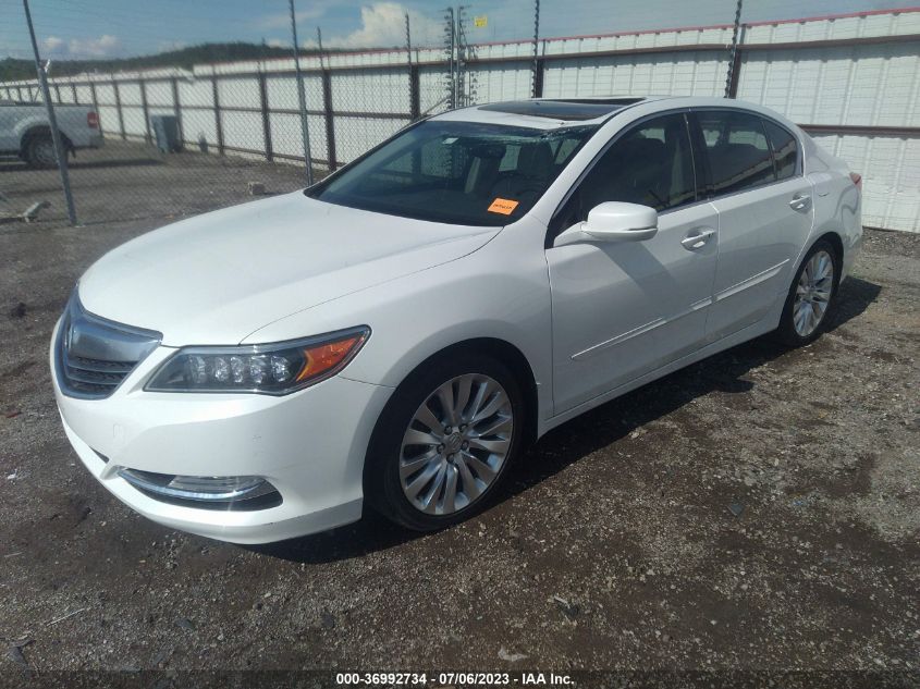 2014 ACURA RLX TECH PKG - JH4KC1F50EC000447