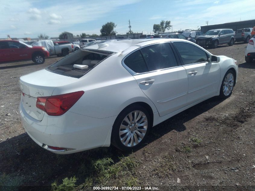 2014 ACURA RLX TECH PKG - JH4KC1F50EC000447