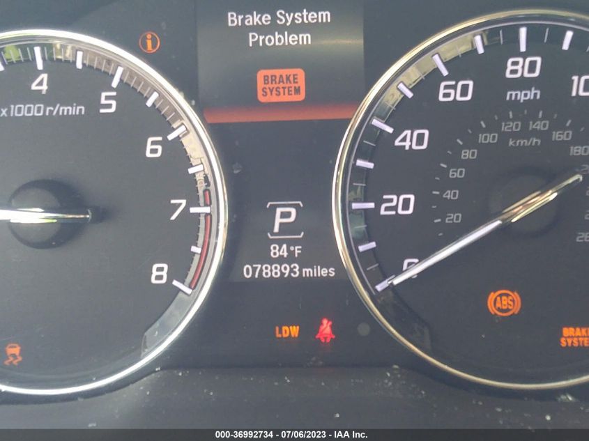 2014 ACURA RLX TECH PKG - JH4KC1F50EC000447