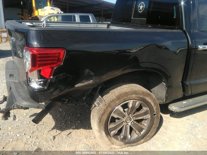 2017 NISSAN TITAN SL - 1N6AA1E57HN556295