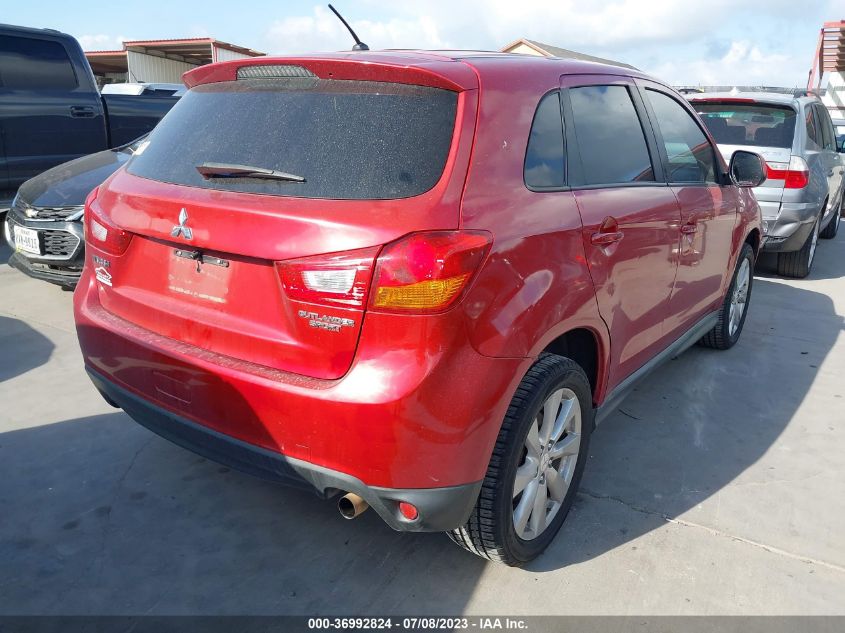 2014 MITSUBISHI OUTLANDER SPORT ES - 4A4AP3AU4EE029152