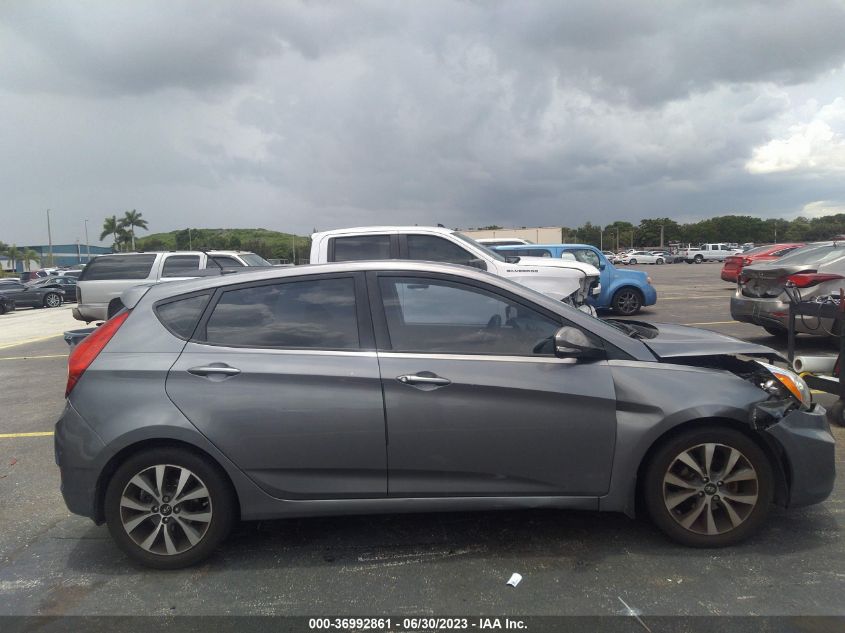 2015 HYUNDAI ACCENT SPORT - KMHCU5AE7FU201285