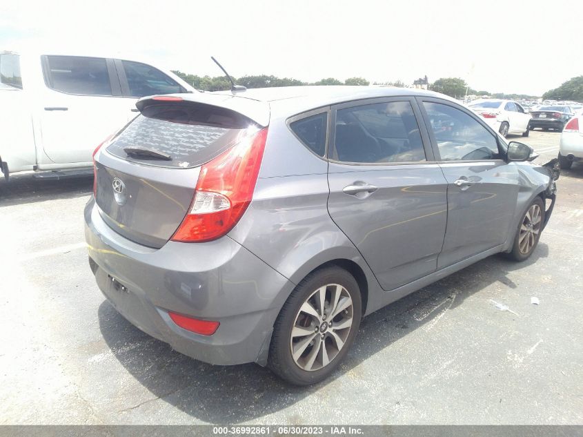 2015 HYUNDAI ACCENT SPORT - KMHCU5AE7FU201285