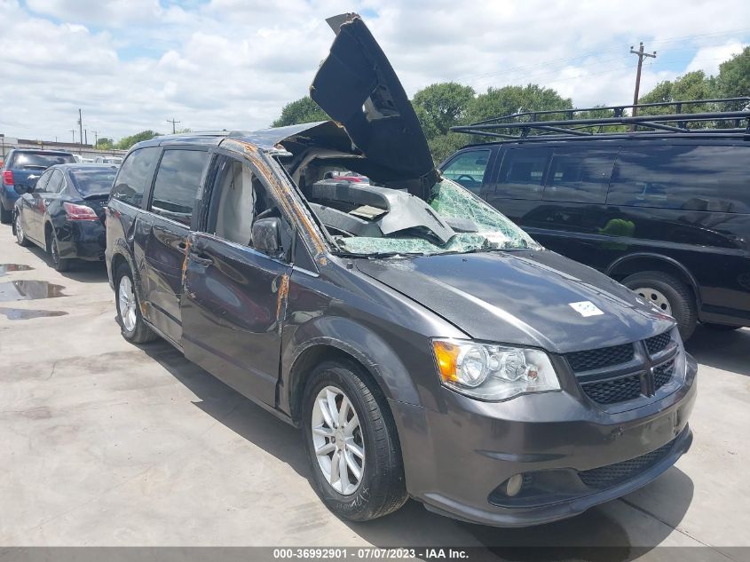 Lot #2525412638 2018 DODGE GRAND CARAVAN SXT salvage car