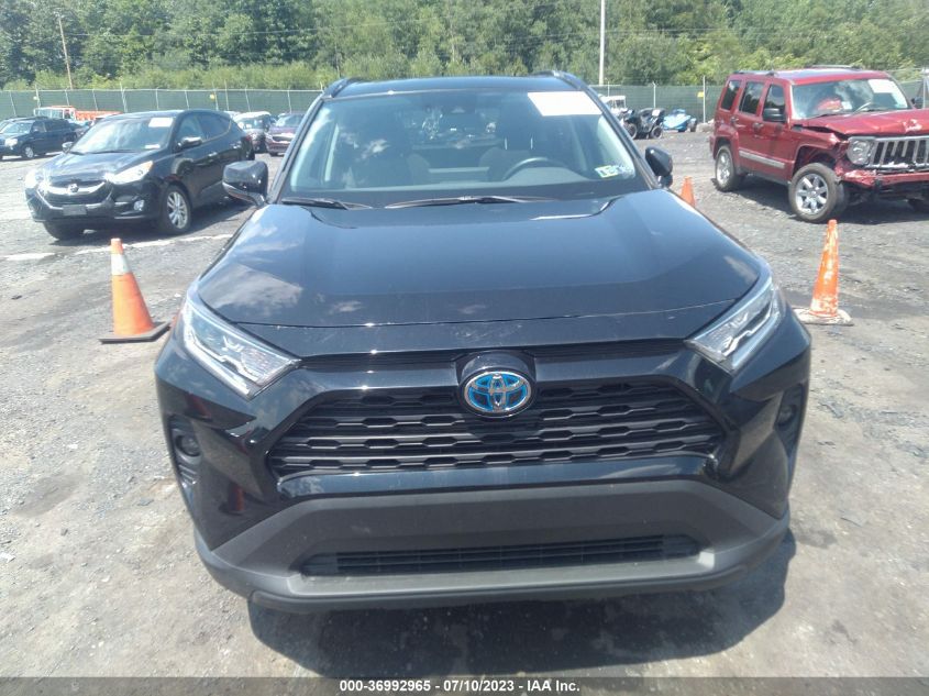 2021 TOYOTA RAV4 HYBRID XLE - 4T3RWRFV6MU030201