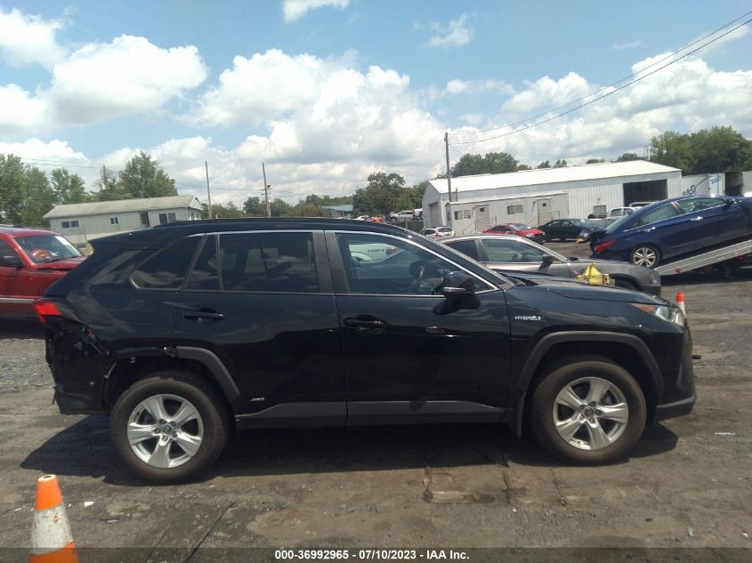 2021 TOYOTA RAV4 HYBRID XLE - 4T3RWRFV6MU030201