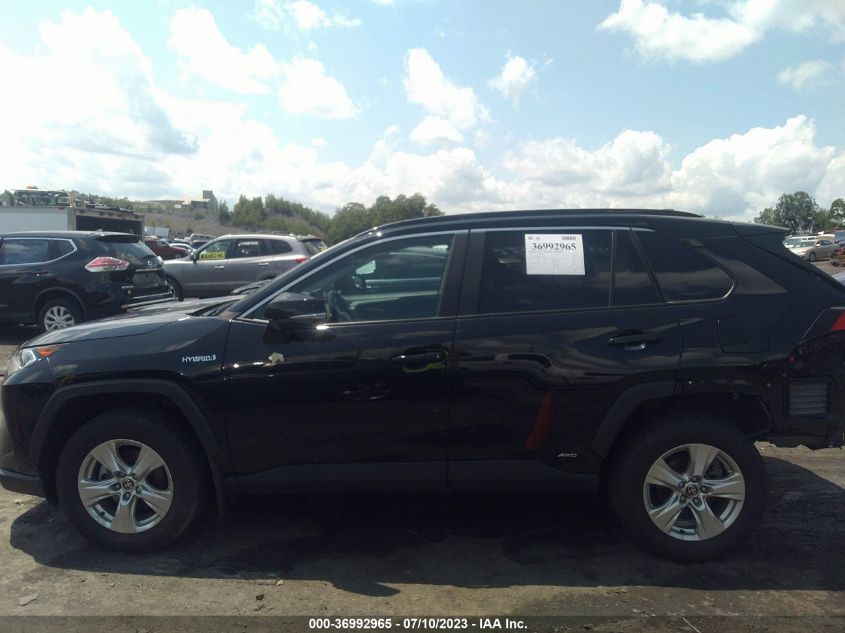 2021 TOYOTA RAV4 HYBRID XLE - 4T3RWRFV6MU030201