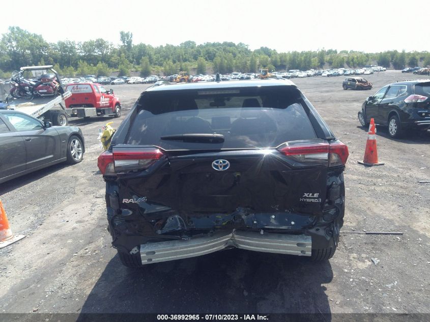 2021 TOYOTA RAV4 HYBRID XLE - 4T3RWRFV6MU030201