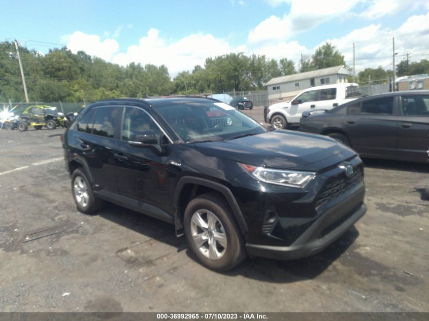 2021 TOYOTA RAV4 HYBRID XLE - 4T3RWRFV6MU030201