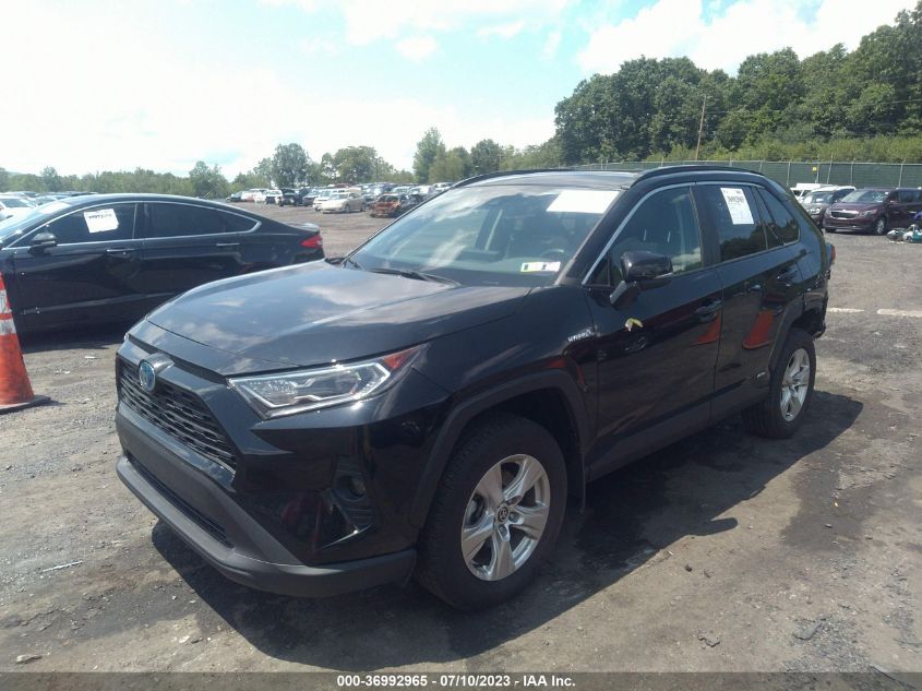 2021 TOYOTA RAV4 HYBRID XLE - 4T3RWRFV6MU030201