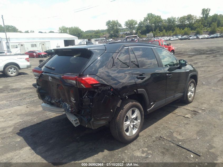 2021 TOYOTA RAV4 HYBRID XLE - 4T3RWRFV6MU030201