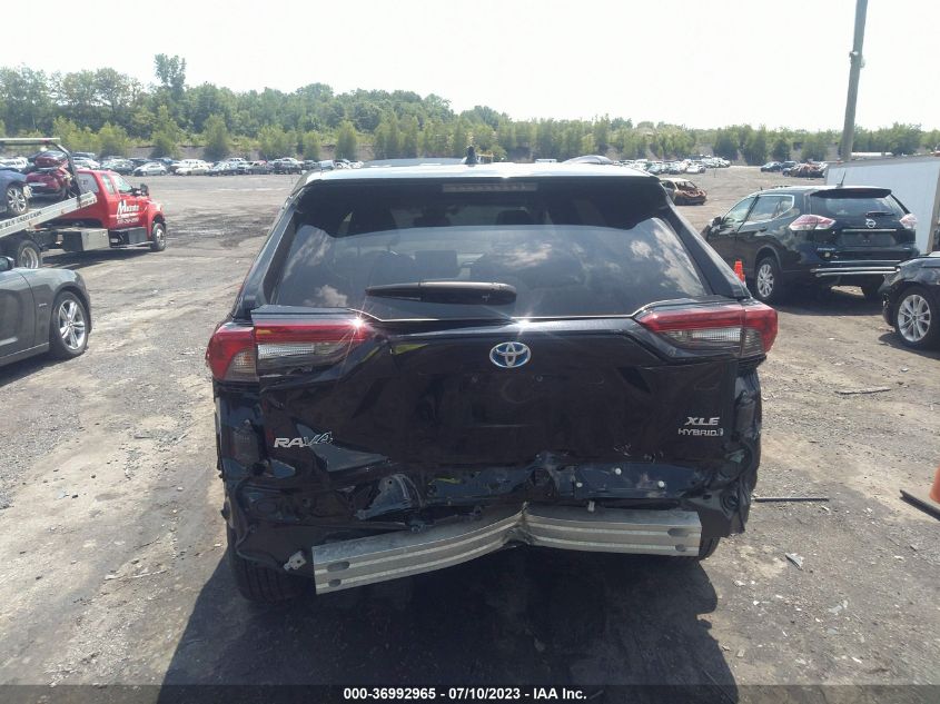 2021 TOYOTA RAV4 HYBRID XLE - 4T3RWRFV6MU030201