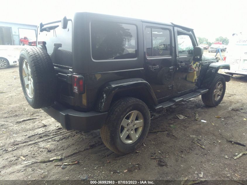 2015 JEEP WRANGLER UNLIMITED SAHARA - 1C4BJWEG4FL619657