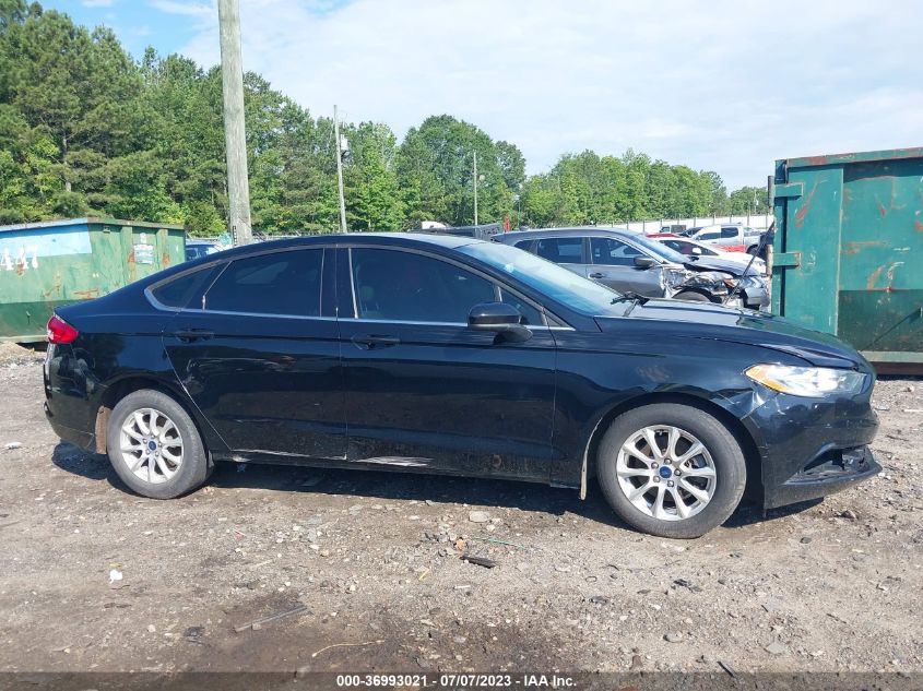 2017 FORD FUSION S - 3FA6P0G75HR161292