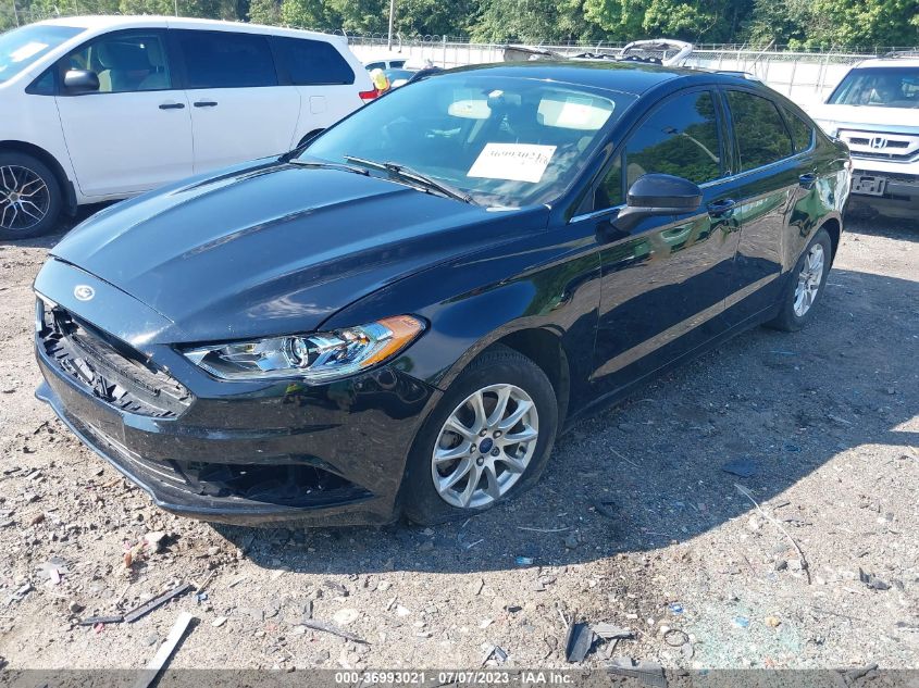 2017 FORD FUSION S - 3FA6P0G75HR161292