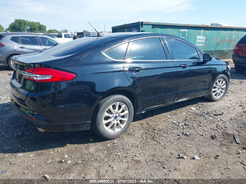 2017 FORD FUSION S - 3FA6P0G75HR161292