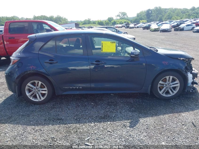 2019 TOYOTA COROLLA HATCHBACK SE/XSE JTNK4RBE5K3063361