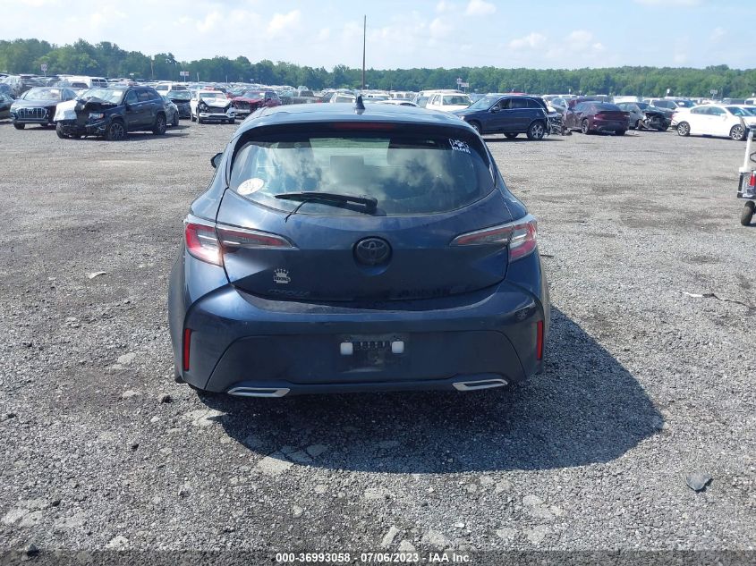 2019 TOYOTA COROLLA HATCHBACK SE/XSE JTNK4RBE5K3063361