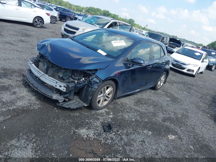 2019 TOYOTA COROLLA HATCHBACK SE/XSE JTNK4RBE5K3063361