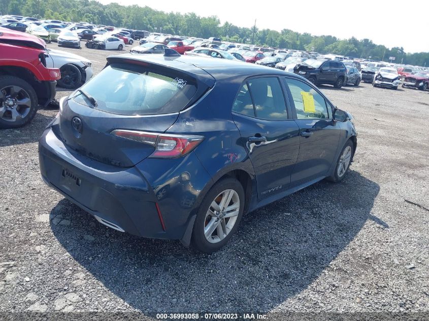 2019 TOYOTA COROLLA HATCHBACK SE/XSE JTNK4RBE5K3063361