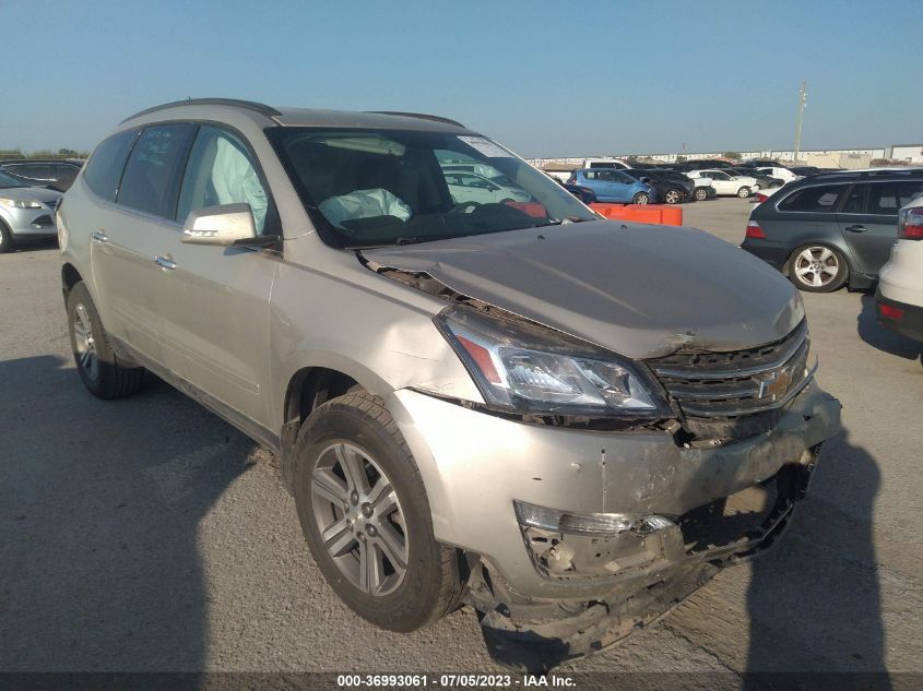 2017 CHEVROLET TRAVERSE LT - 1GNKRHKD7HJ244965