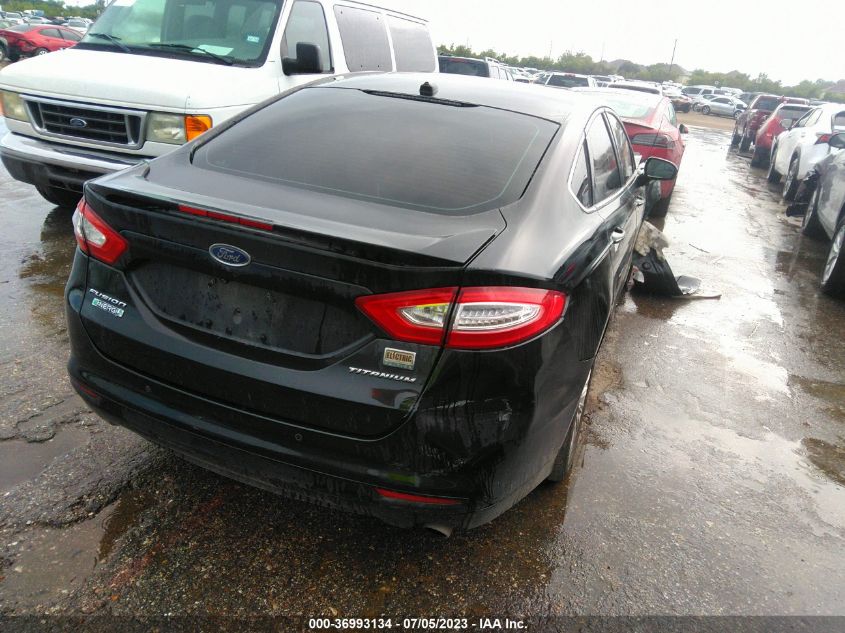 2014 FORD FUSION ENERGI TITANIUM - 3FA6P0SU5ER343261