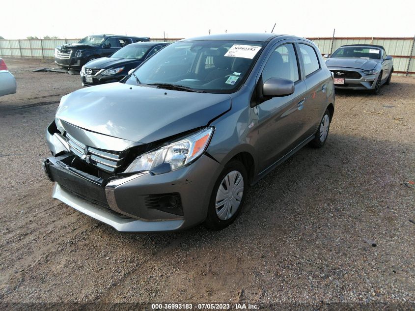 2021 MITSUBISHI MIRAGE ES/LE/CARBONITE EDITION ML32AUHJ4MH011605
