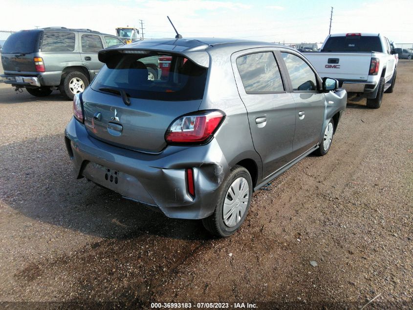 2021 MITSUBISHI MIRAGE ES/LE/CARBONITE EDITION ML32AUHJ4MH011605