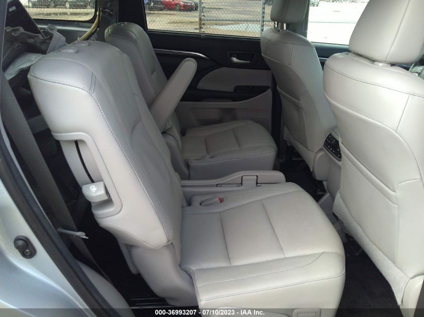 2014 TOYOTA HIGHLANDER LIMITED - 5TDYKRFH8ES026767