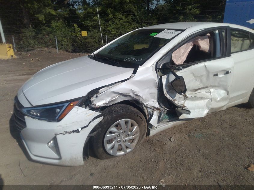 2019 HYUNDAI ELANTRA SE - 5NPD74LF1KH460990