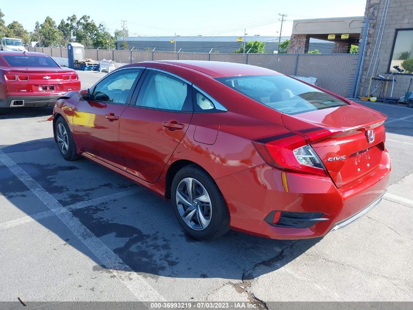 2021 HONDA CIVIC SEDAN LX - 2HGFC2F65MH502093