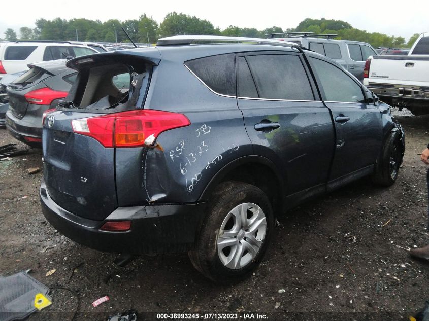 2013 TOYOTA RAV4 LE - 2T3ZFREV9DW037497