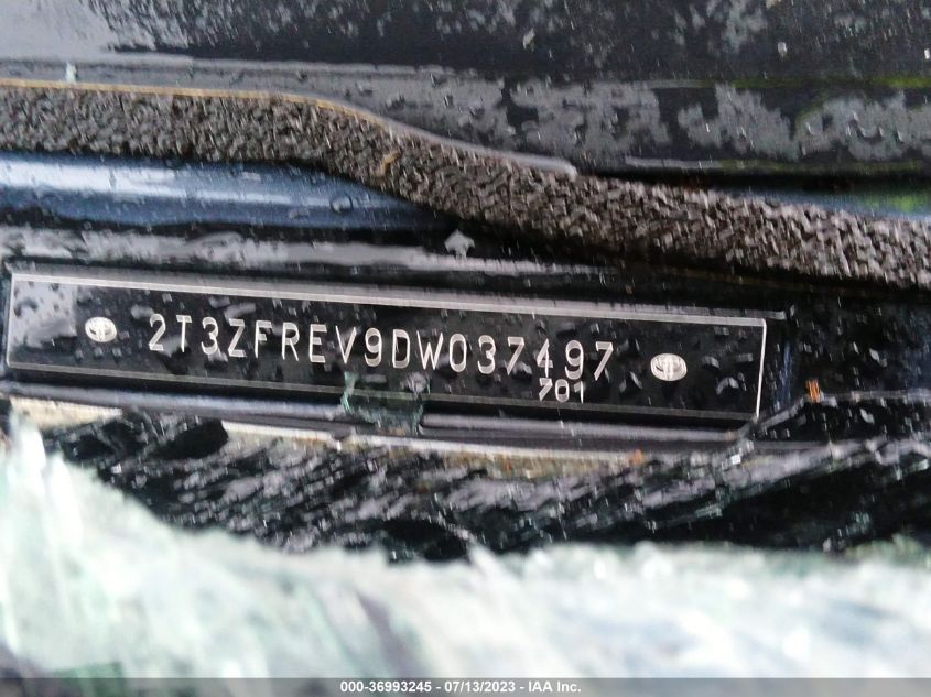 2013 TOYOTA RAV4 LE - 2T3ZFREV9DW037497