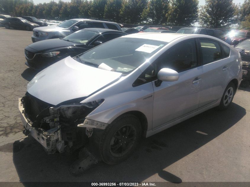 2015 TOYOTA PRIUS FOUR - JTDKN3DU4F1992879