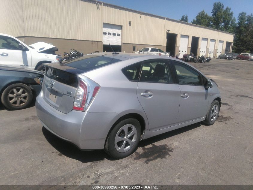 2015 TOYOTA PRIUS FOUR - JTDKN3DU4F1992879