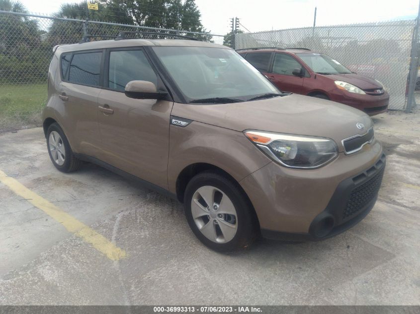 2016 KIA SOUL BASE - KNDJN2A21G7331687