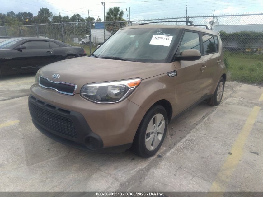 2016 KIA SOUL BASE - KNDJN2A21G7331687